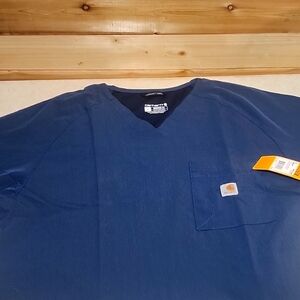 Carhartt Force v neck top NWT Large